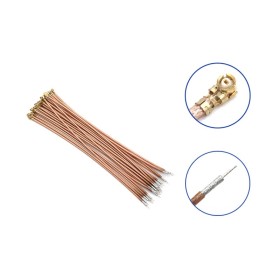 Адаптер для модема (пигтейл) U.fl(IPEX)-без разъёма кабель RG178 30см.