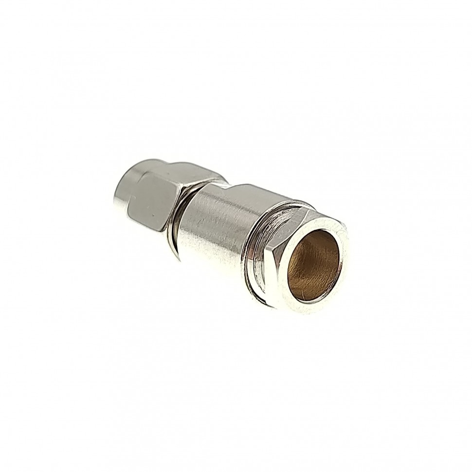 ВЧ-разъём RP-SMA(male) прижимной под кабель RG-58