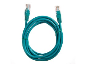 Патч-корд Technolink UTP4 cat 5e, 2,0м, ВС, зеленый, литой коннектор