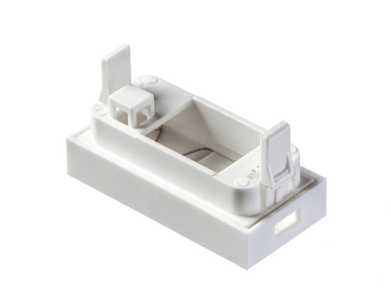 Вставка 45х22,5мм со шторкой для Кейстоуна RJ11, RJ45 SB