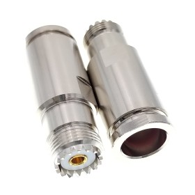 ВЧ-разъём UHF(female) SO239 прижимной под кабель 10D-FB