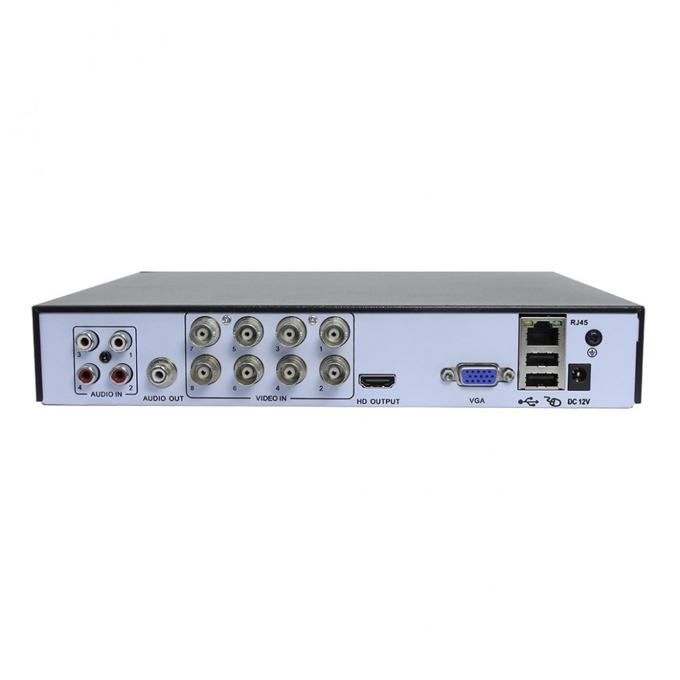 AR-HTV84DX - гибридный видеорегистратор AHD/TVI/CVI/XVI/IP с разрешением 5Мп с AoC