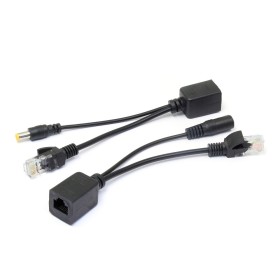 AN-PSIP - комплект для передачи питания в кабеле Ethernet по свободным парам черный