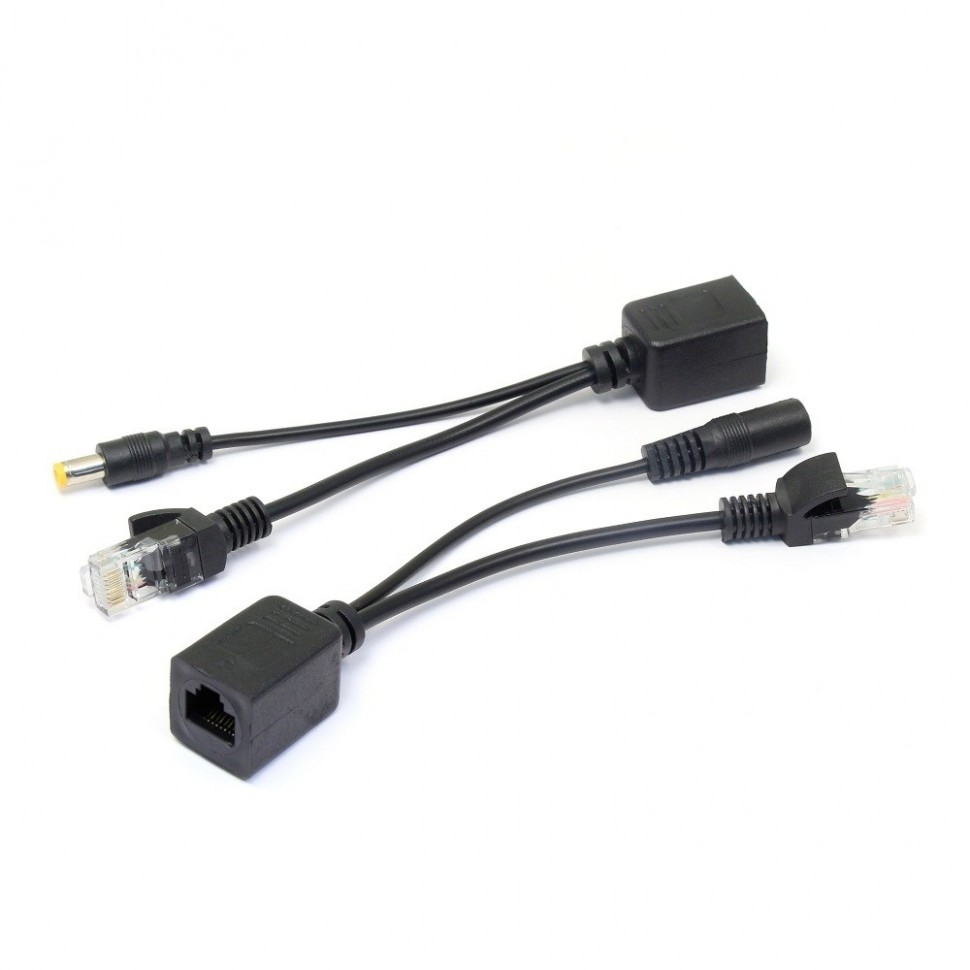 AN-PSIP - комплект для передачи питания в кабеле Ethernet по свободным парам черный
