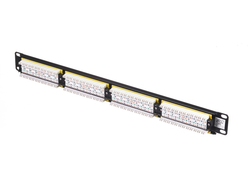 Патч-панель UTP, 19, 24 порта RJ45, cat.6, 1U, Dual Type, NETKO Expert CKC