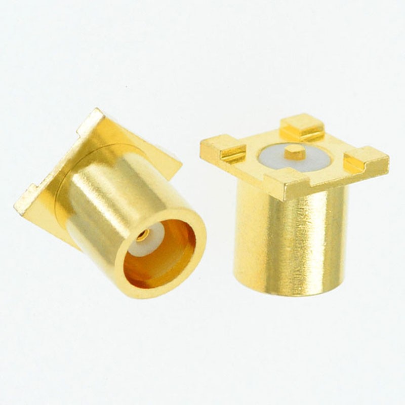 Разъем MCX(female) для установки на плату