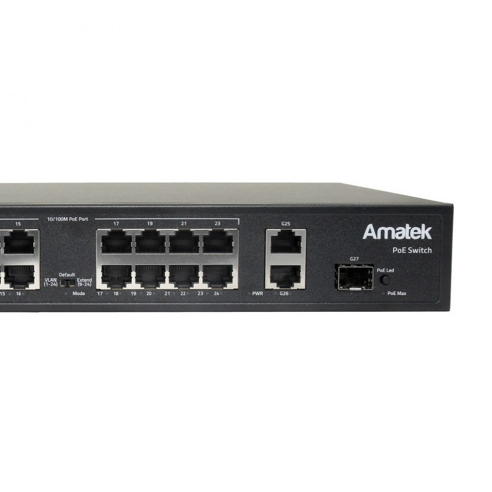 AN-S26P24 - 27-портовый 100/1000 Мбит/с коммутатор с PoE до 300Вт