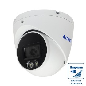 AC-IDV502MFSX - купольная IP видеокамера 5Мп с совмещенной подсветкой