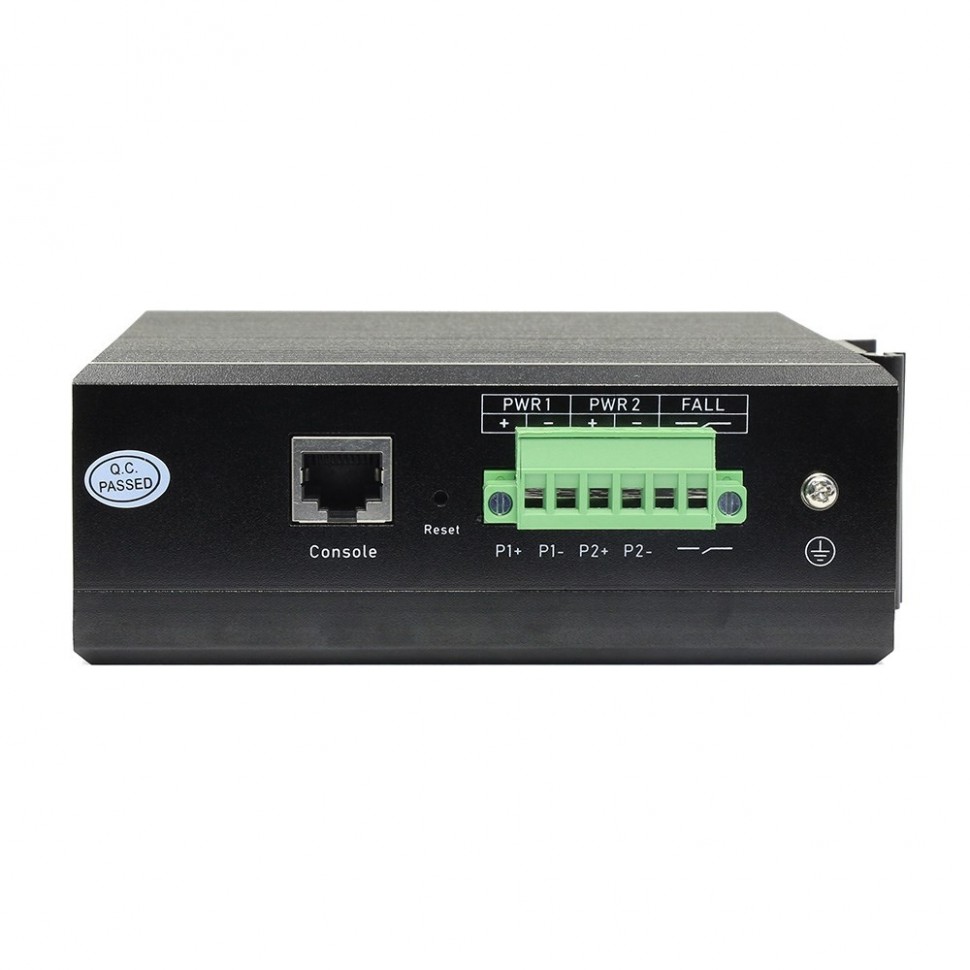 AN-SXGM10P8B - промышленный 10-портовый управляемый гигабитный L2+ коммутатор с HiPoE до 480Вт