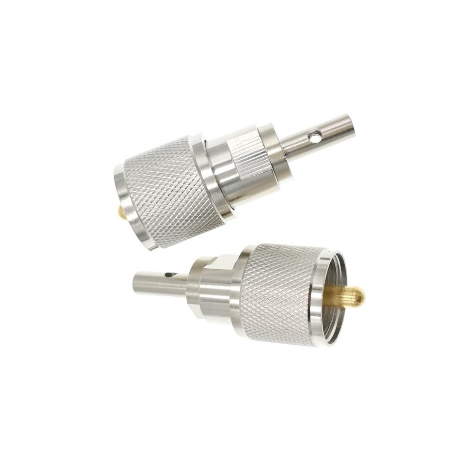 ВЧ-разъём UHF(male)PL259 под пайку RG-405