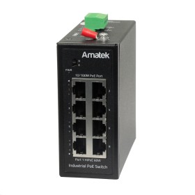 AN-SX8F - промышленный 8-портовый коммутатор с HiPoE до 270Вт