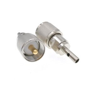 ВЧ-разъём UHF(male)PL259 под пайку RG-402