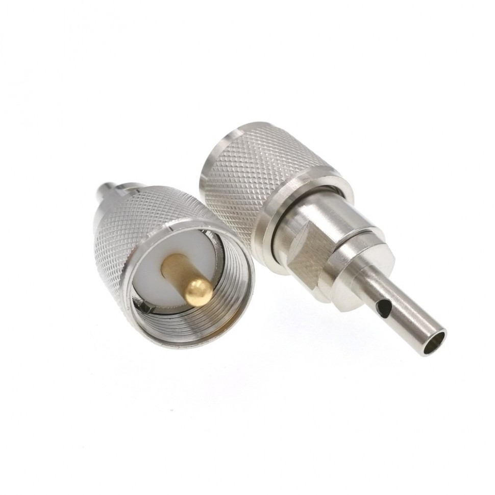 ВЧ-разъём UHF(male)PL259 под пайку RG-402