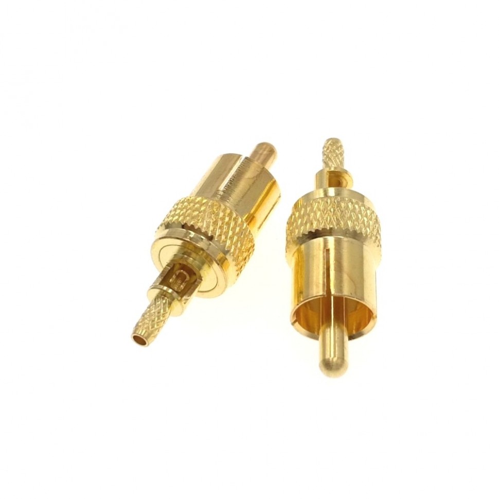 ВЧ-разъём RCA(male) обжимной под кабель RG-316