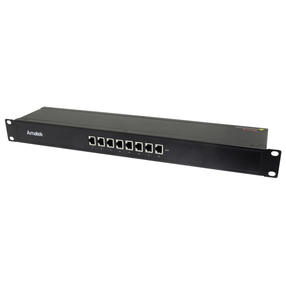 AN-PSPG8A - устройство грозозащиты на 8 портов Ethernet 1000Мбит/с с PoE